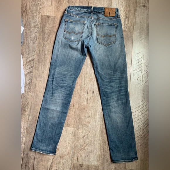 American Eagle outfitters men’s extreme flex slim straight 29/32 jeans - Picture 8 of 8